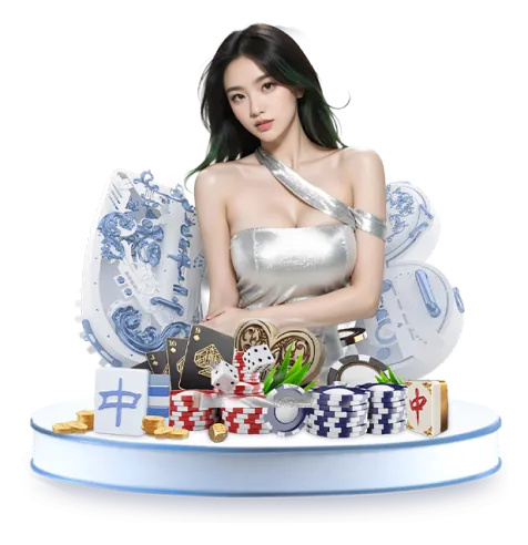 Nữ dealer xinh đẹp đang chia bài trong sòng bạc trực tiếp của man79 trang chủ chính thức